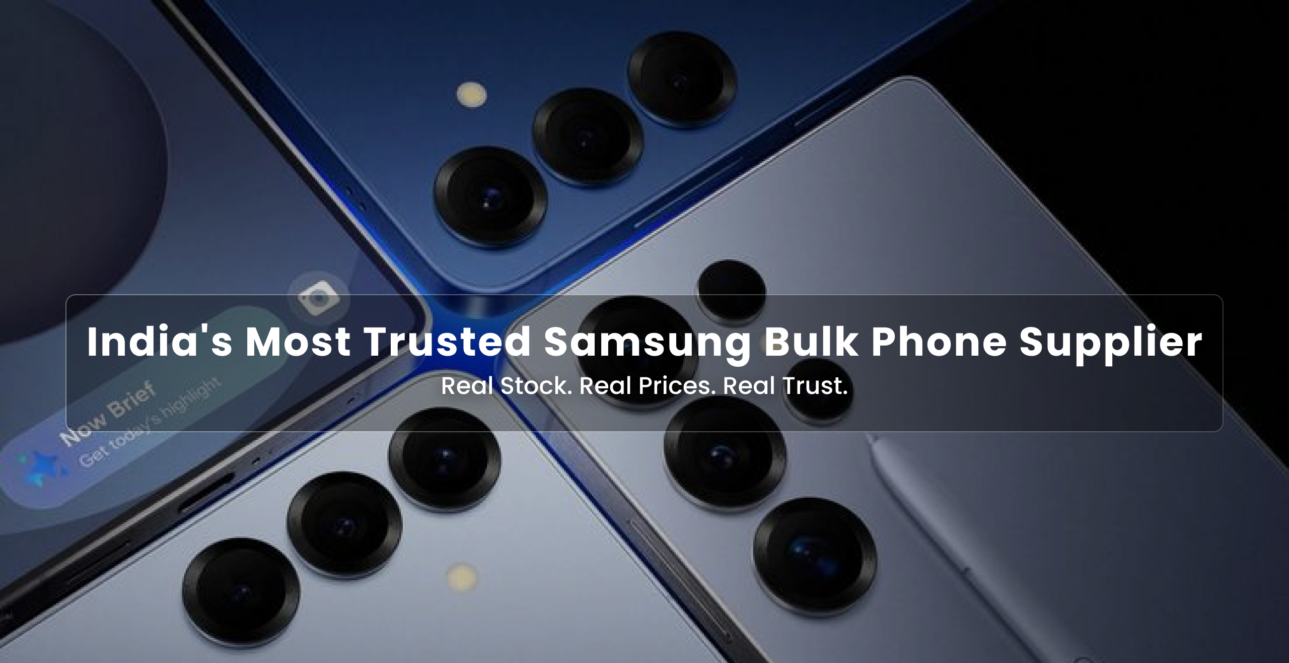 Samsung bulk phone supplier in India