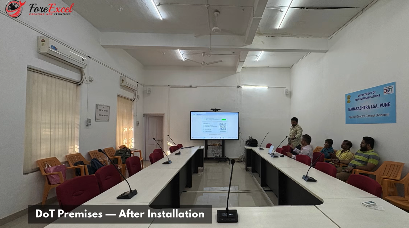 Department of Telecommunications audio system